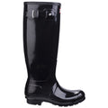 WFT1000RGL-BLK Original Tall Gloss Wellington Boots Female Black