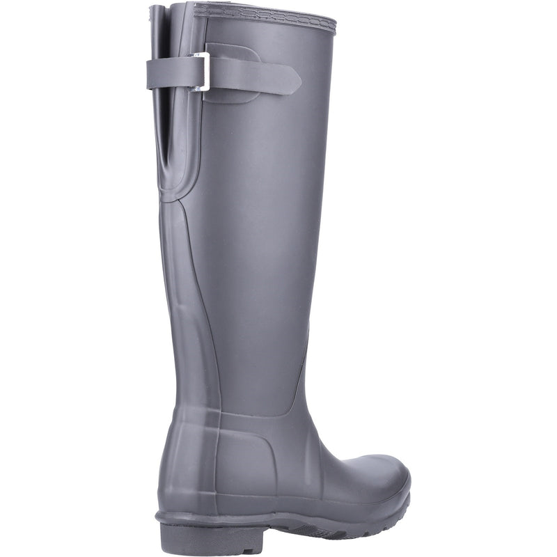 WFT1001RMA-BLK Original Tall Back Adjustable Wellington Boots Female Black