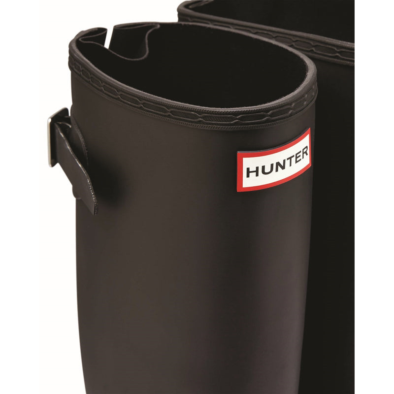 WFT1001RMA-BLK Original Tall Back Adjustable Wellington Boots Female Black