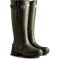 WFT2201RNP-DOV Balmoral Adjustable Synthetic Lined Wellington Female Dark Green