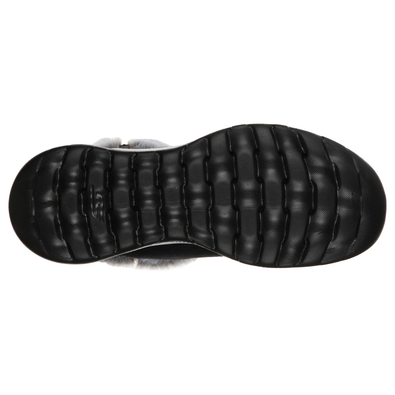 Skechers Womens On The Go Joy Savvy Wide 144003W-BKGY Black/Grey Slip On Shoe