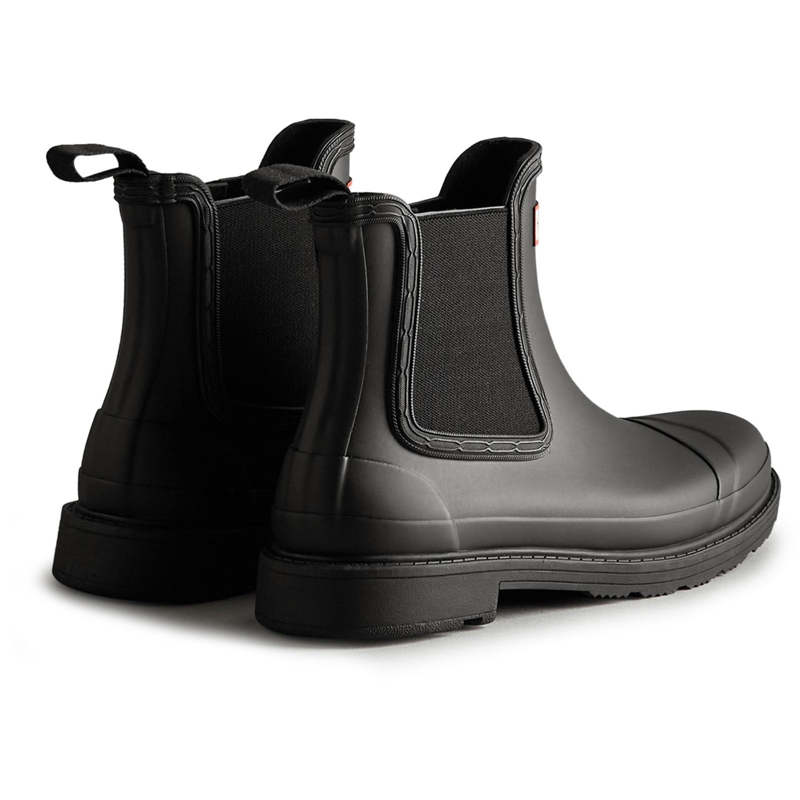 WFS1018RMA-BLK Commando Chelsea Boots Female Black