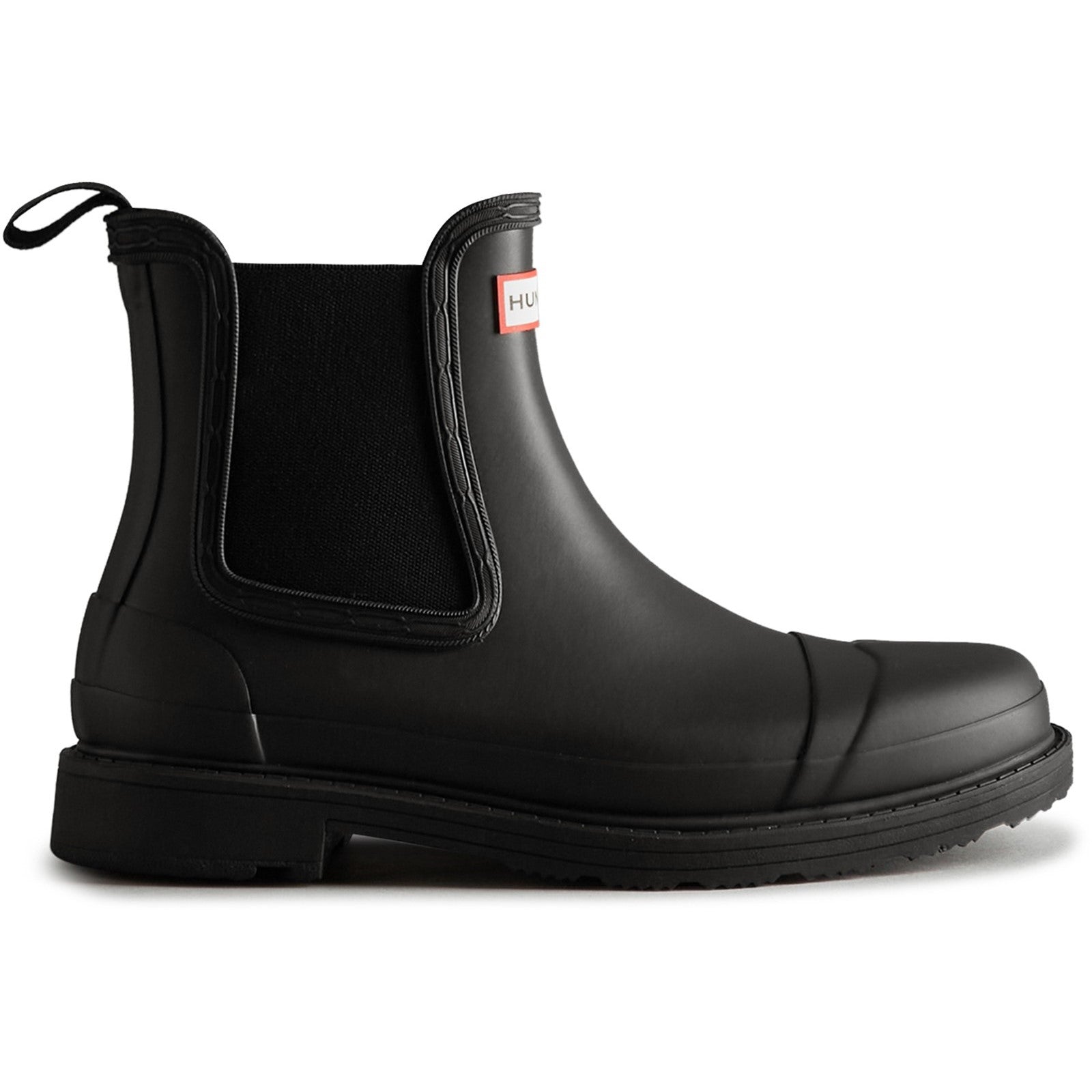 WFS1018RMA-BLK Commando Chelsea Boots Female Black