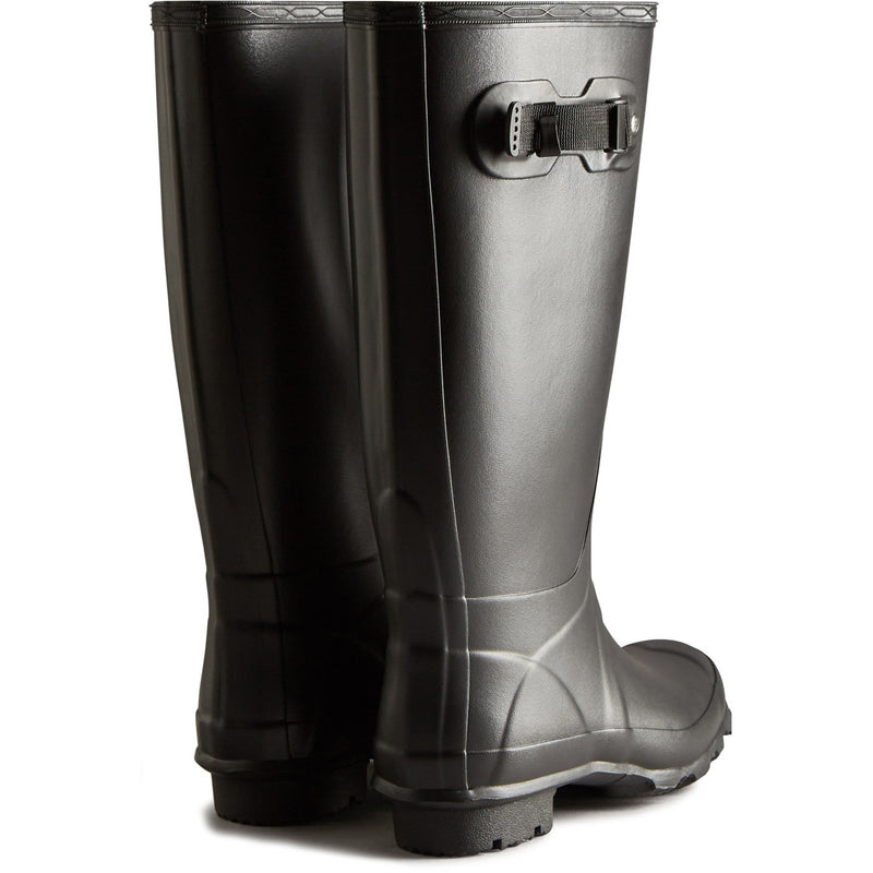 WFT2205RMI-BLK Huntress Wide Leg Wellington Boots Female Black