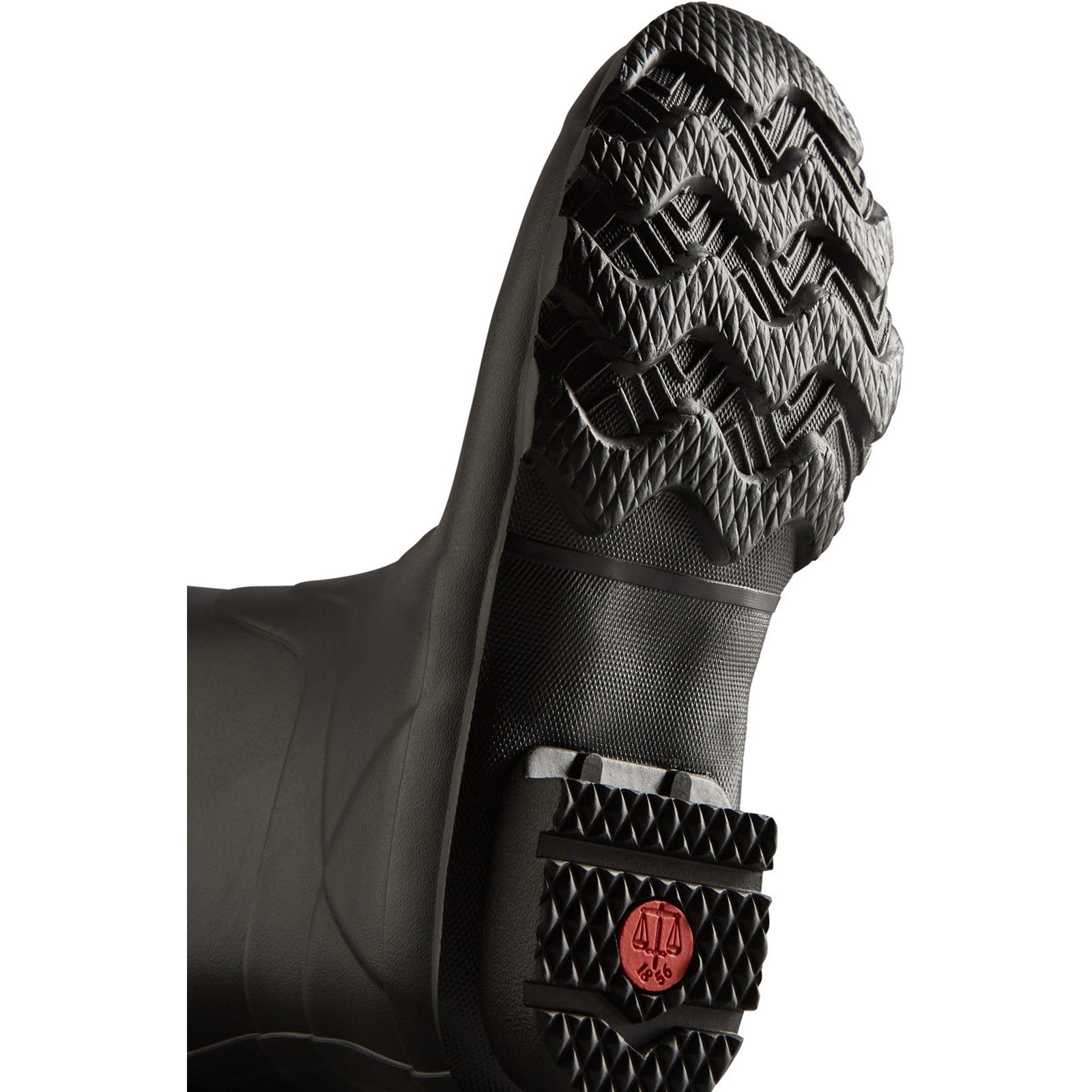 Hunter Huntress Wide Leg Wellington Boots Female Black