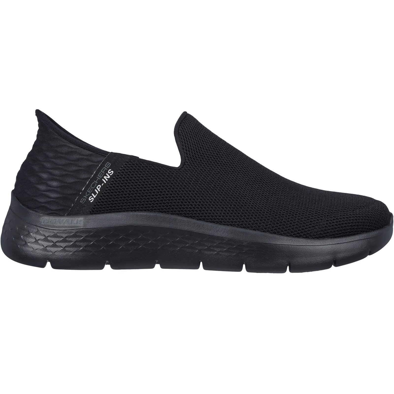 Skechers Mens Go Walk Flex No Hands 216491-BBK Black Slip On Shoe