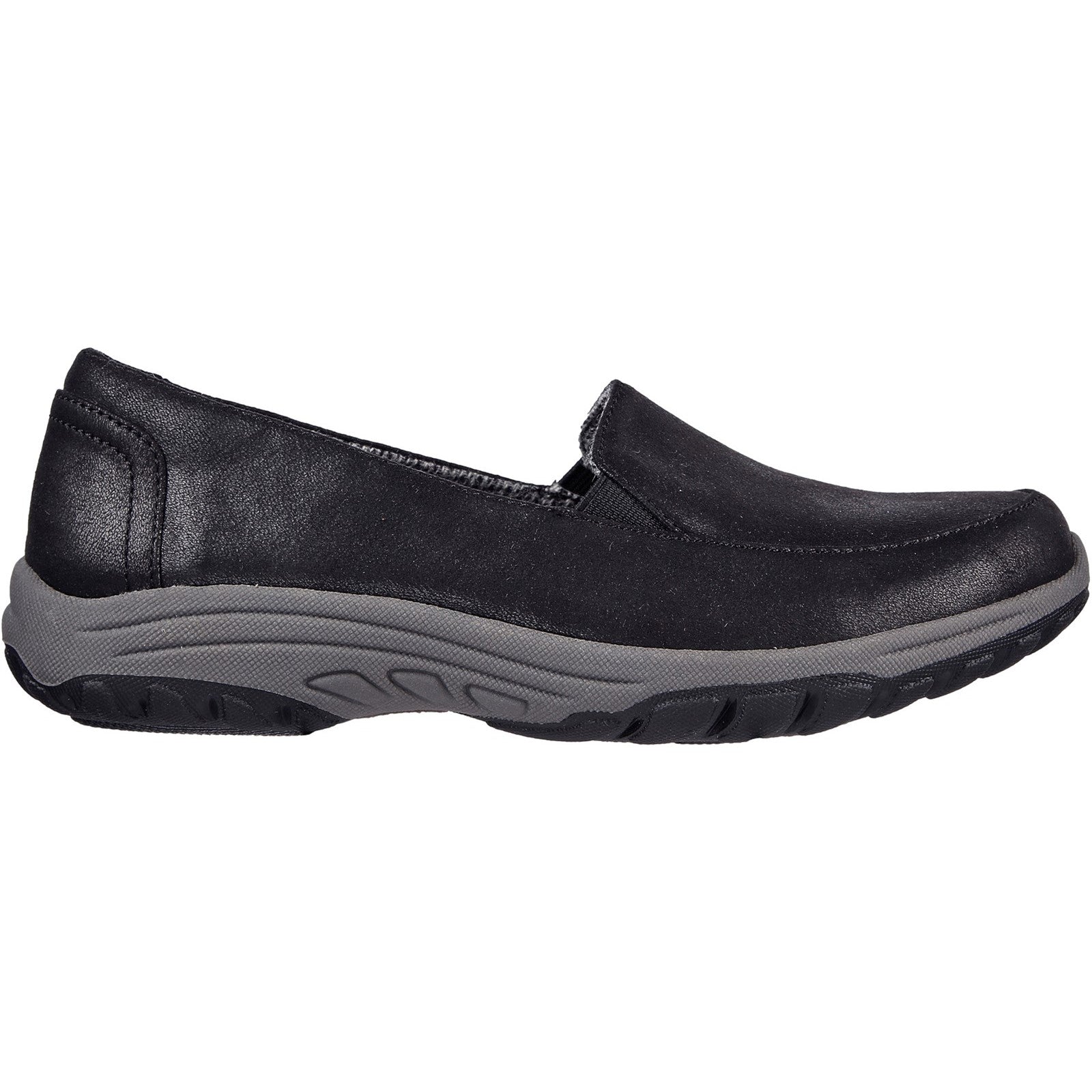 Skechers Womens Reggae Fest 2.0 Textbook 158385-BLK Black Slip On Shoe