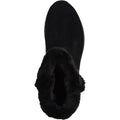 Skechers Womens On-the-GO Stellar - Cozy Step 144775-BBK Black Slip On Shoe