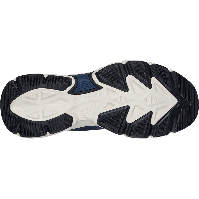 Skechers Mens Skech-Air Ventura Vanderway 232447-NVOR Navy/Orange Slip On Shoe