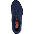 Skechers Mens Skech-Air Ventura Vanderway 232447-NVOR Navy/Orange Slip On Shoe