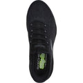 Skechers Mens Summits Key Pace 232469-BBK Black Slip On Shoe
