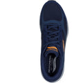 Skechers Mens Arch Fit 2.0 The Keep 232702-NVOR Navy/Orange Lace Up Shoe