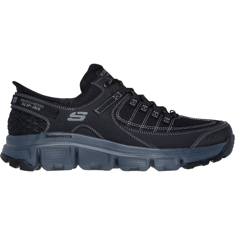 Skechers Mens Summits AT 237622-BKCC Black/Charcoal Slip On Shoe