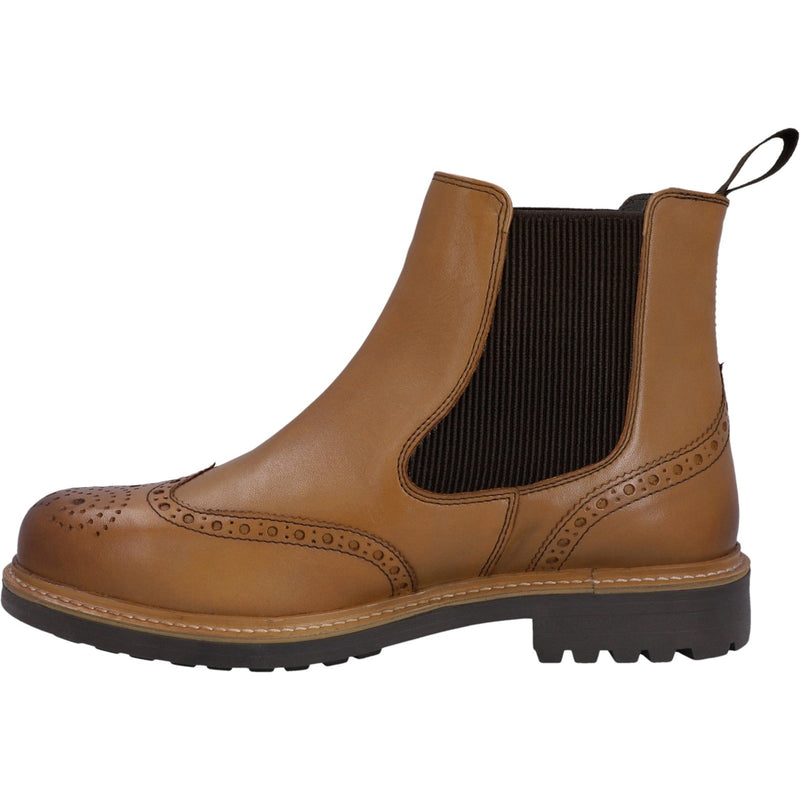 HFRMGB0040514-TAN Cawdor Brogue Dealer Male Tan