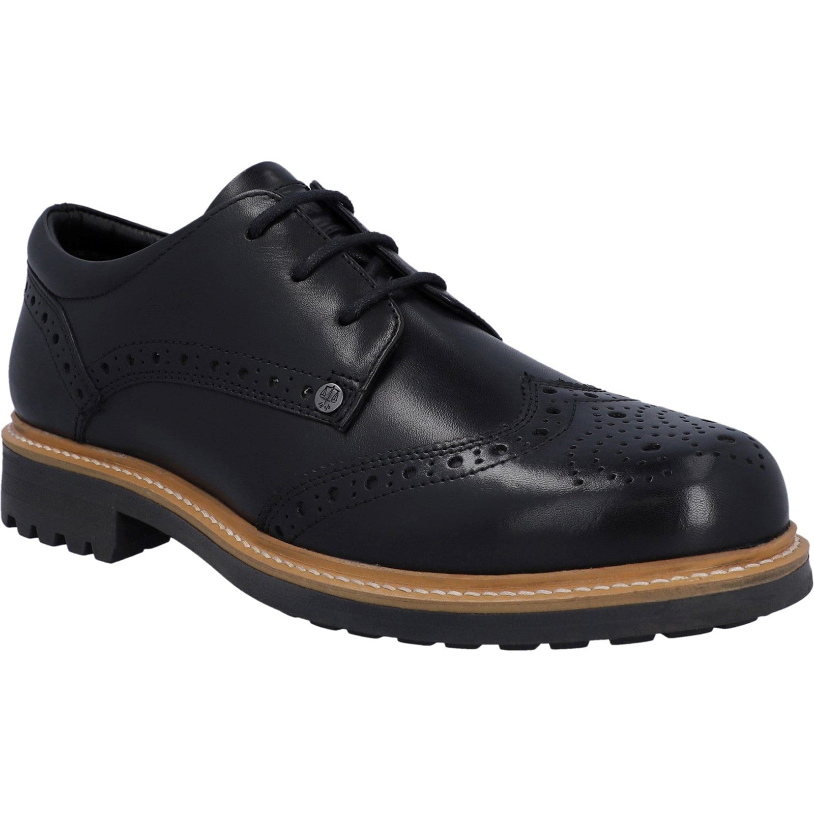 HFRMGB0040515-BLK Cawdor Brogue Gibson Male Black