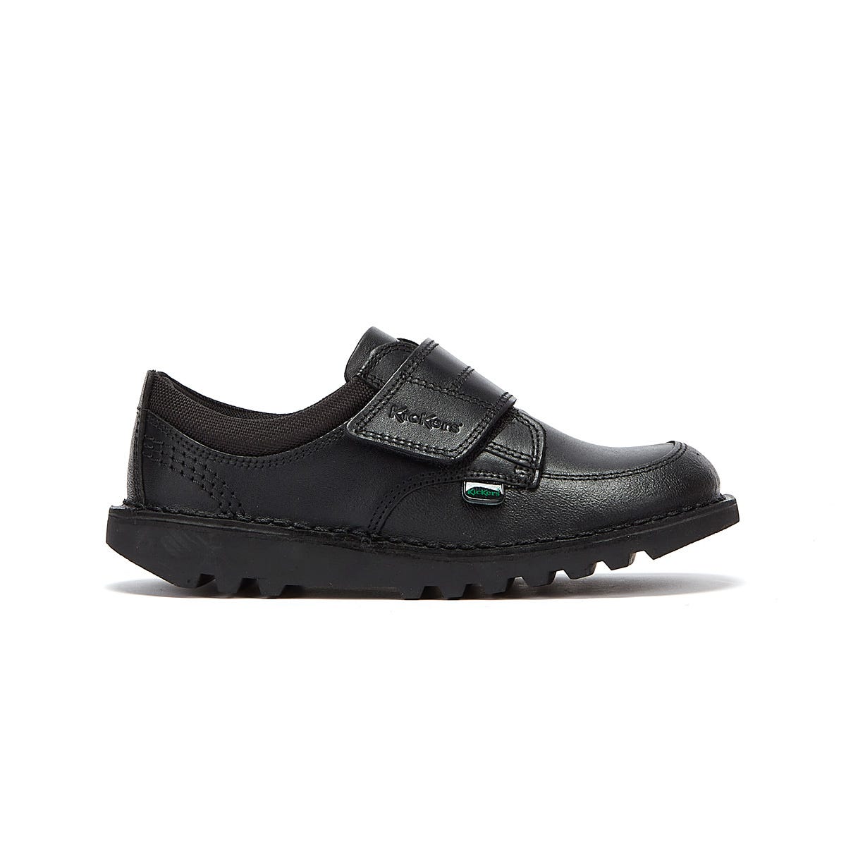 Kickers Kick Lo Scuff Junior Black Trainers
