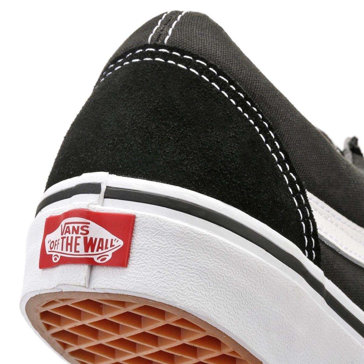 Vans Old Skool Mens Black / White Canvas Trainers