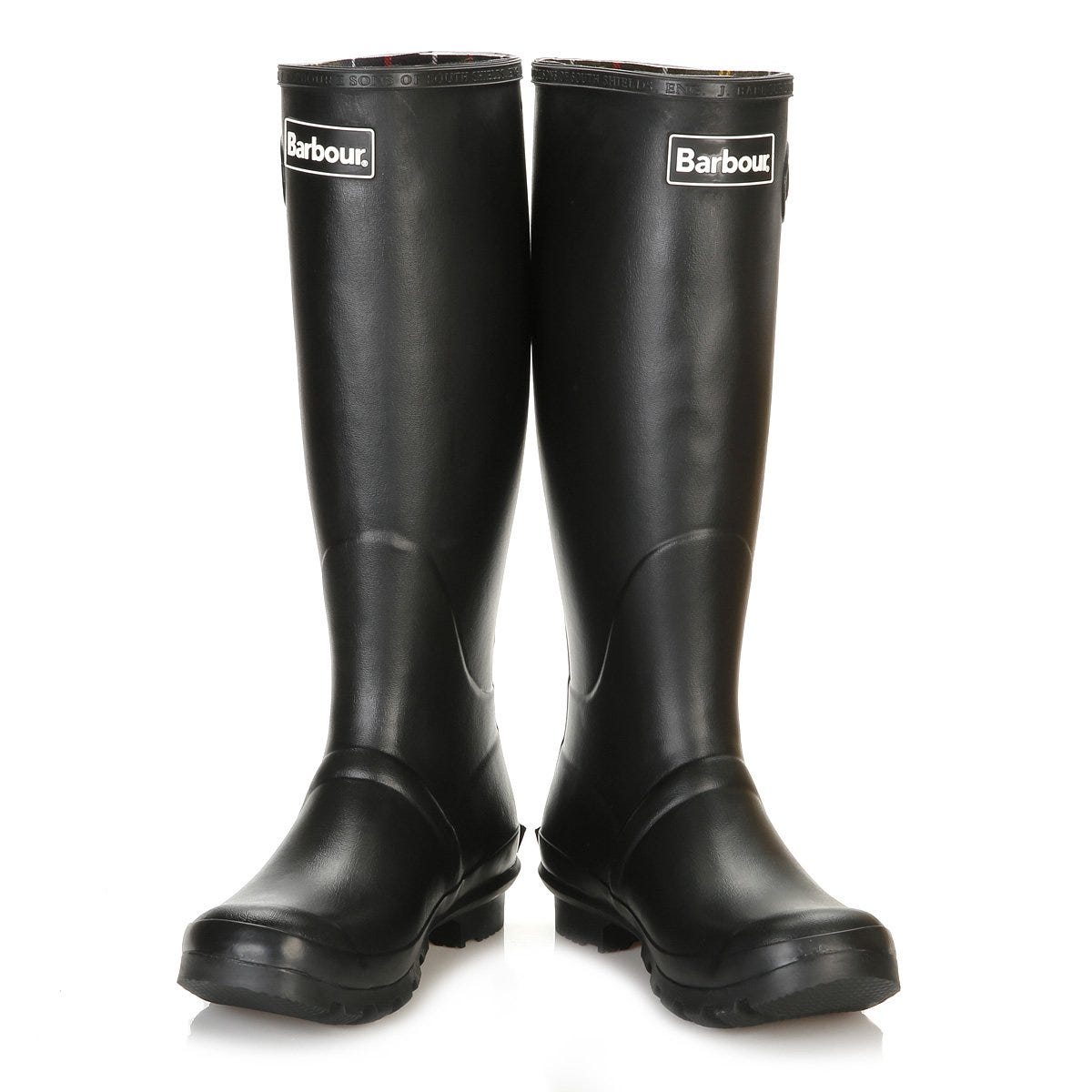 Barbour Mens Black Bede Wellington Boots