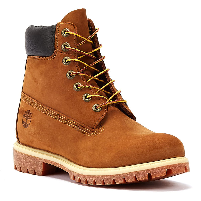 Timberland 6 Inch Premium Mens Rust Boots