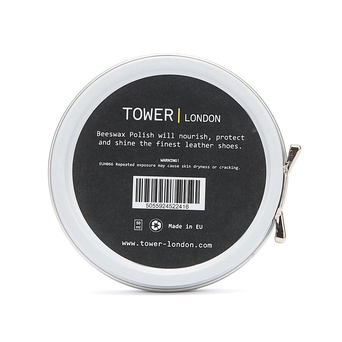 Tower London Black Wax Polish- 50ml