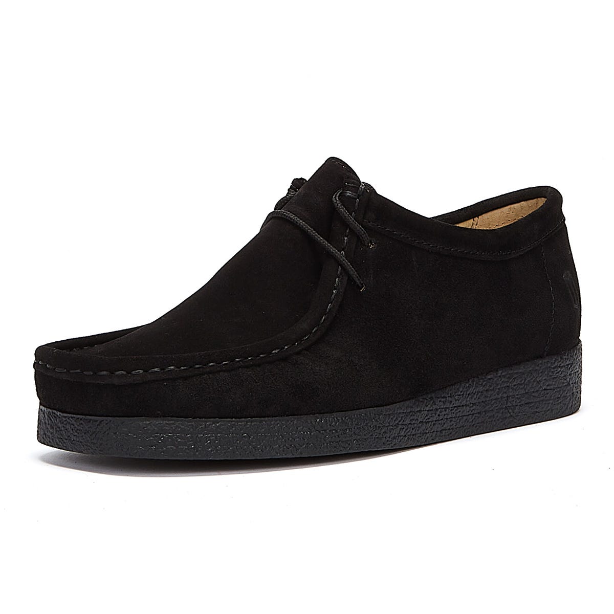 Tower London Apache Black Suede Shoes