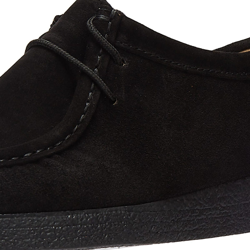 Tower London Apache Black Suede Shoes