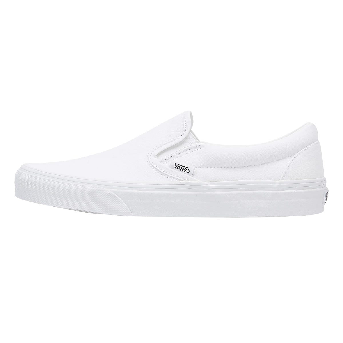 Vans Classic Slip on True White Canvas Trainers