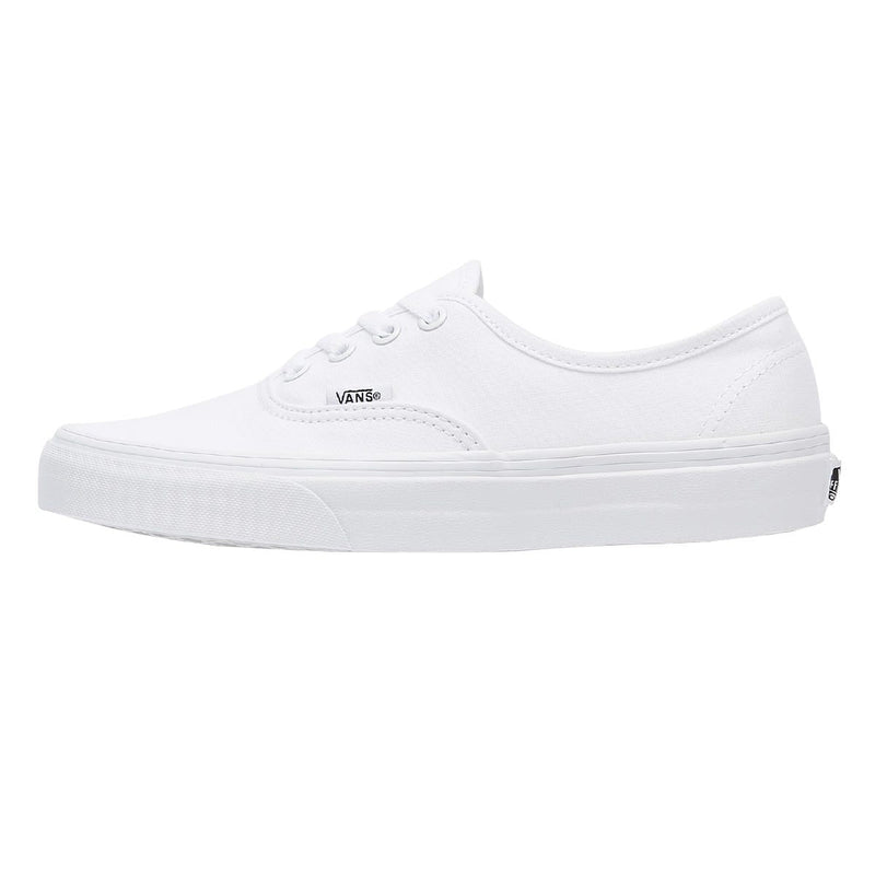 Vans Authentic Mens White Canvas Trainers