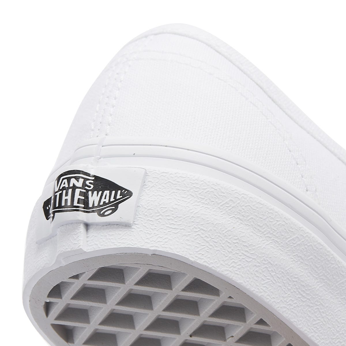 Vans Authentic Mens White Canvas Trainers