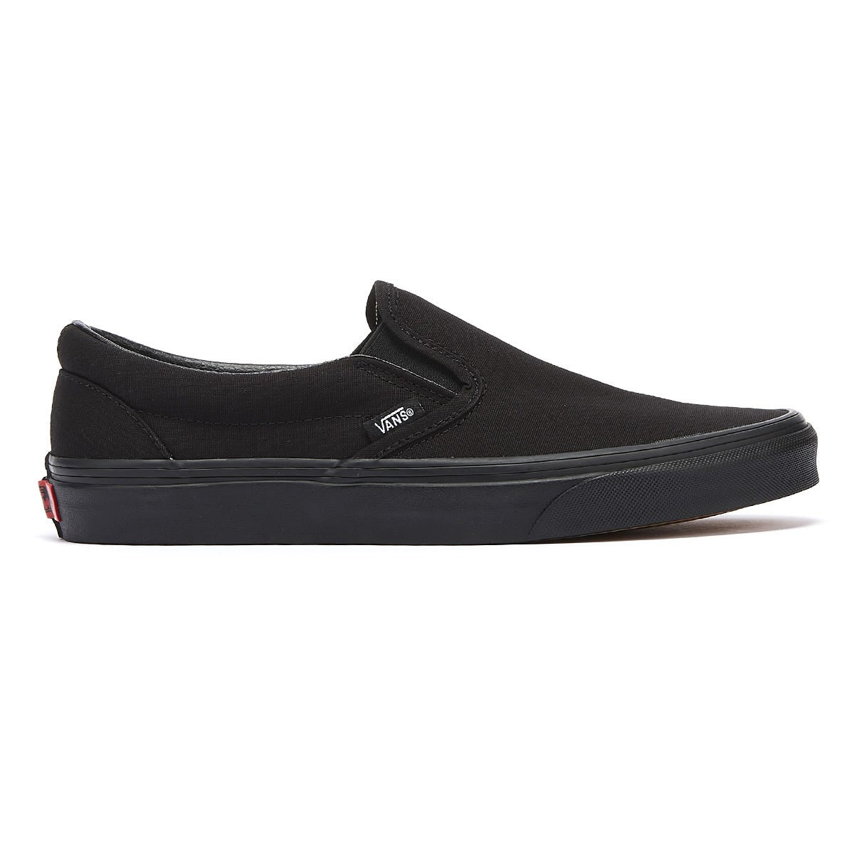Vans Classic Slip on Mens Black Canvas Trainers