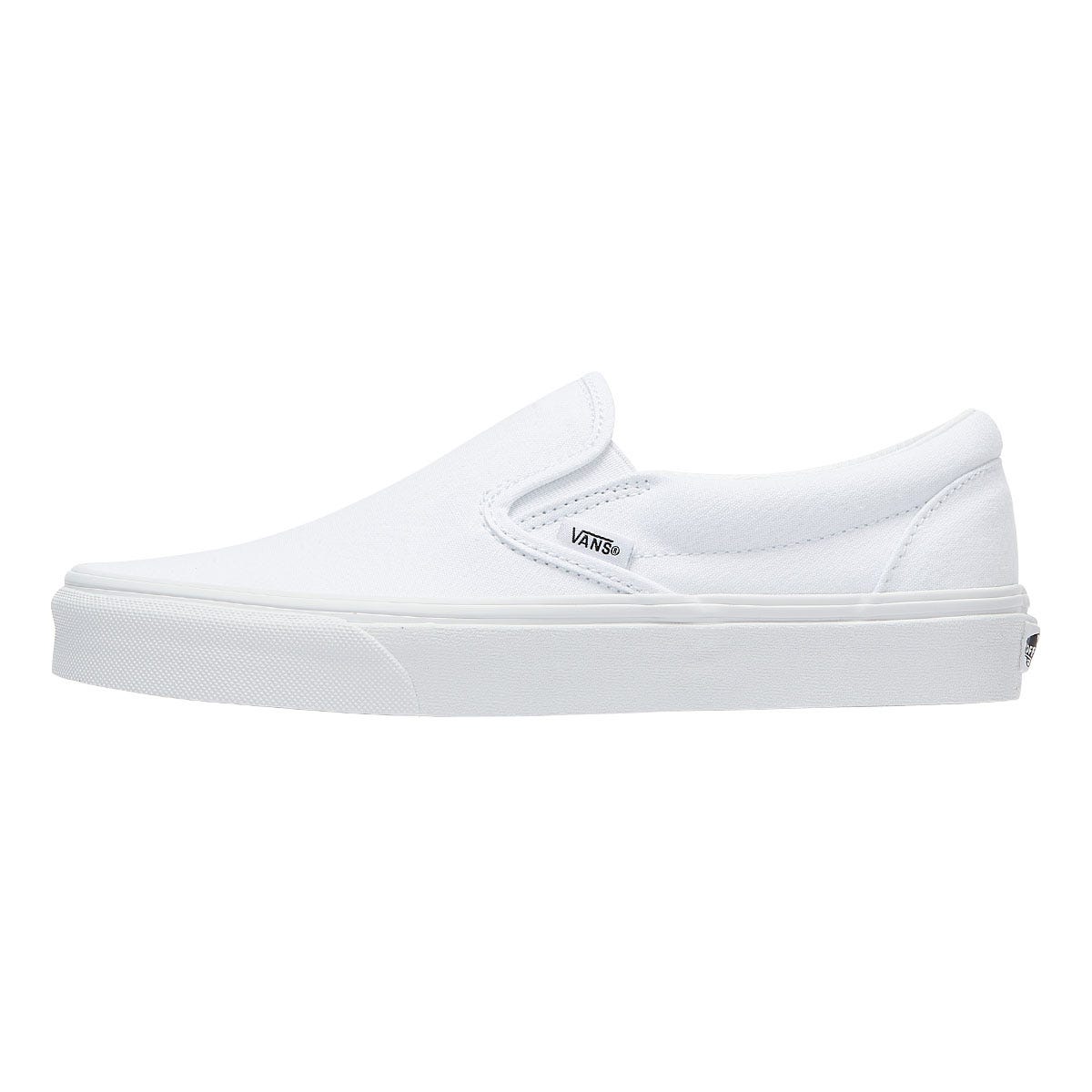 Vans Classic Slip on True White Canvas Trainers