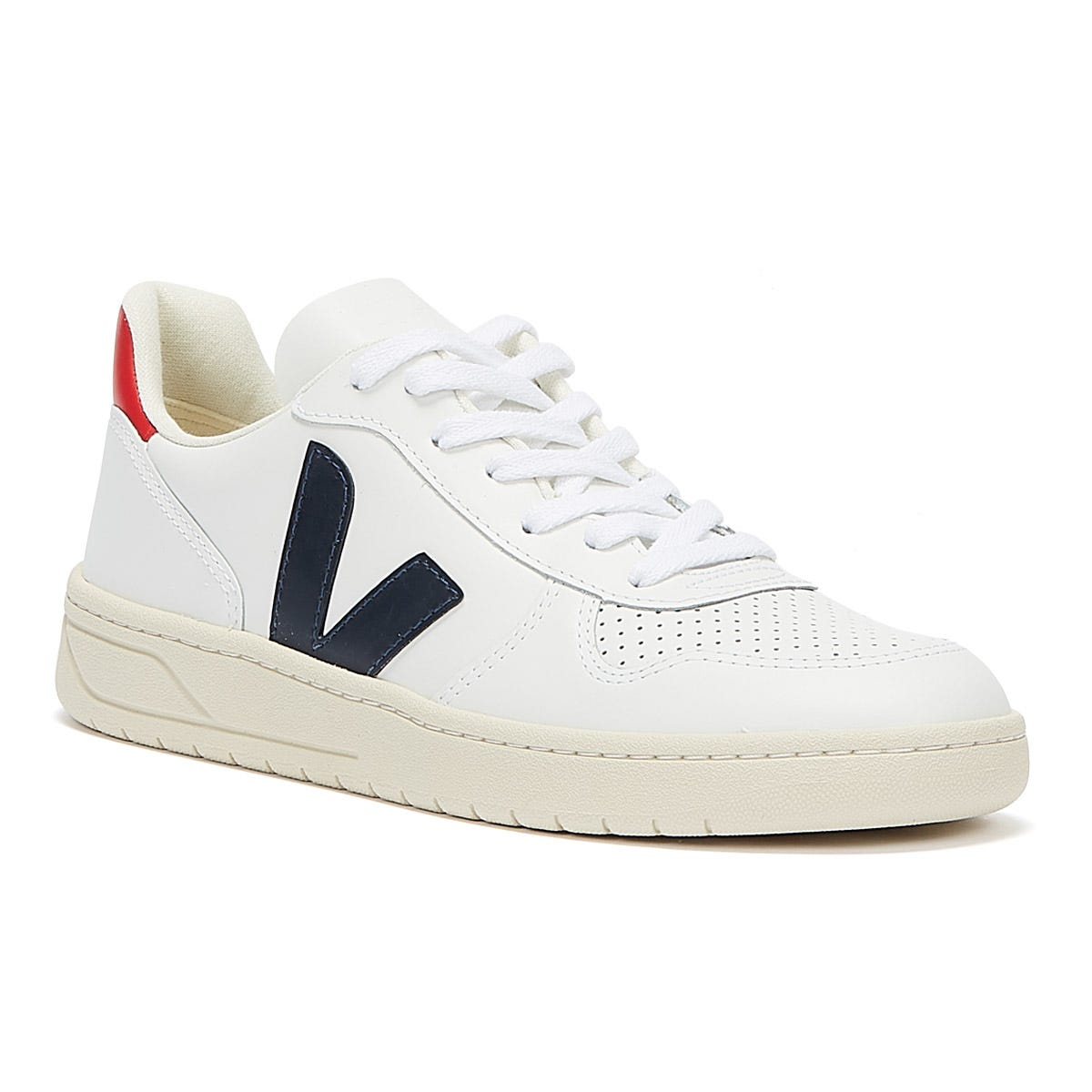 Veja V-10 Mens Extra White / Nautico Pekin Trainers