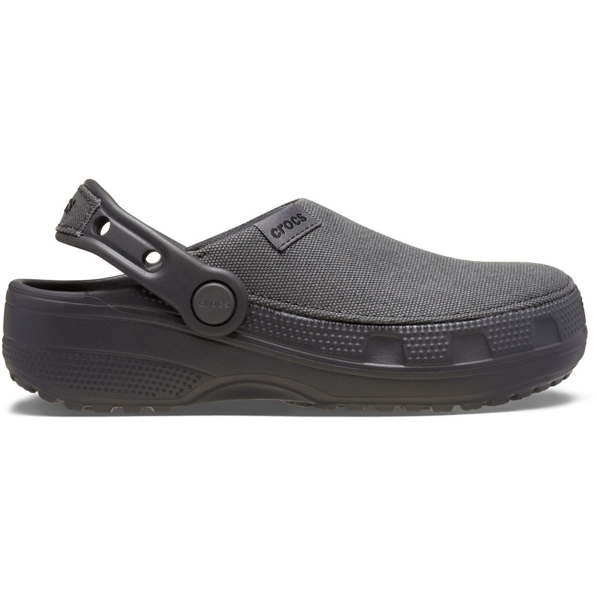 Crocs Classic Crafted Textile Blend Unisex Kid's Black Clogs