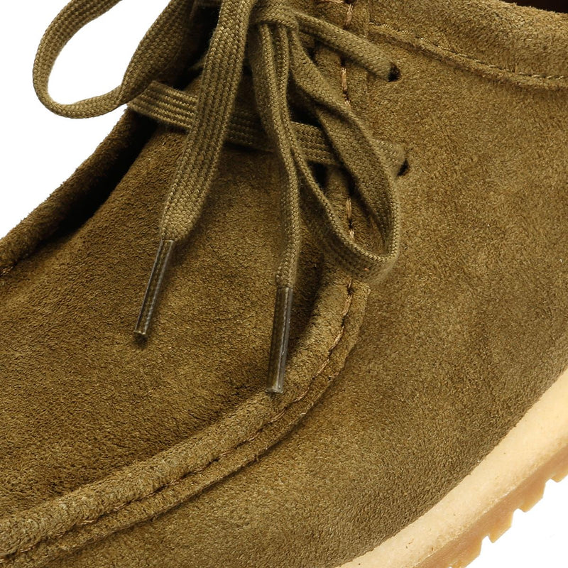 Clarks Originals Wallabee RB Suede Men's Green Shoes