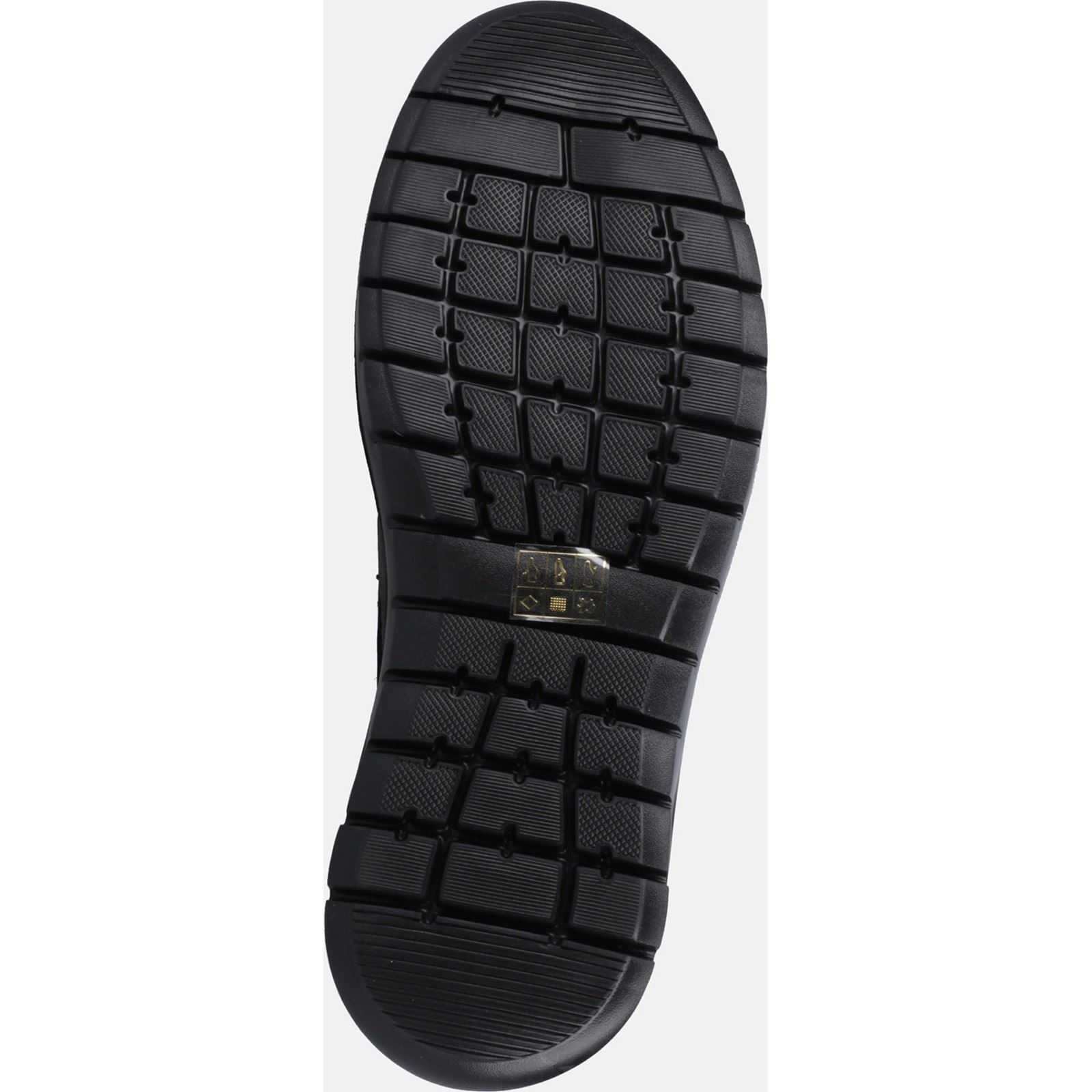 Hush Puppies Triton Leather Men's Black Lace-Up Shoes