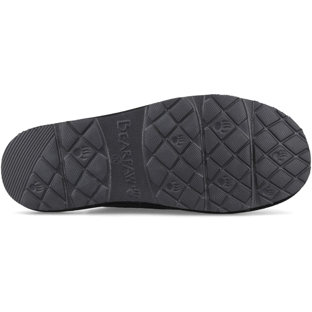 Bearpaw Walker Suede Men's Black Slippers