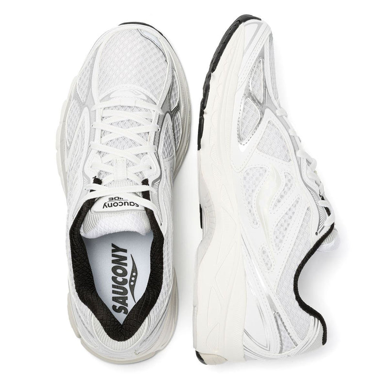 Saucony ProGrid Guide 7 White/Black Trainers