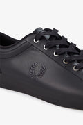 Fred Perry Baseline Leather Men's Black Trainers