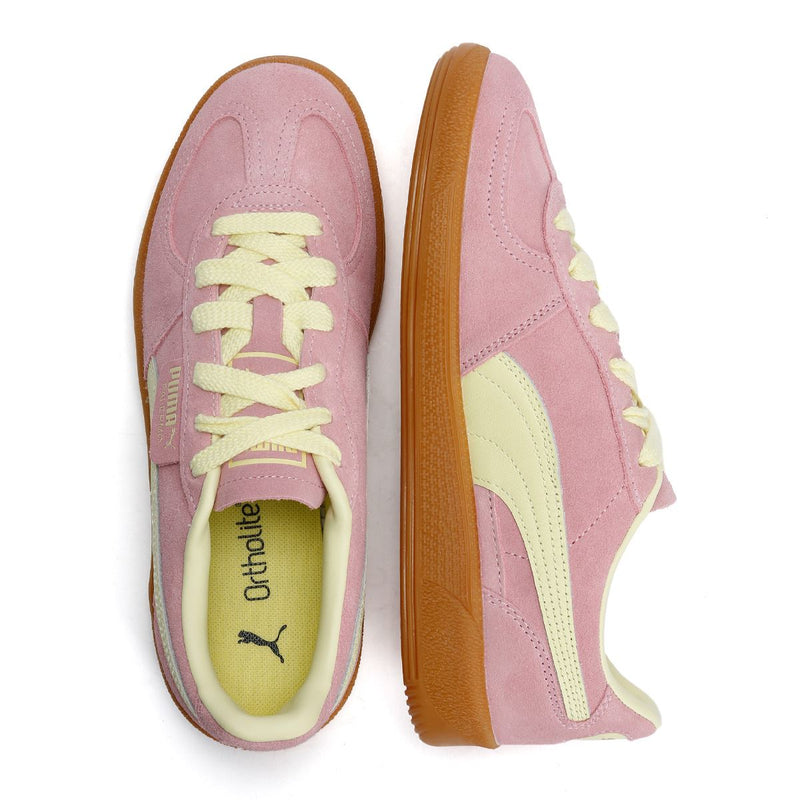 Puma Palermo Suede Pink/Green Trainers