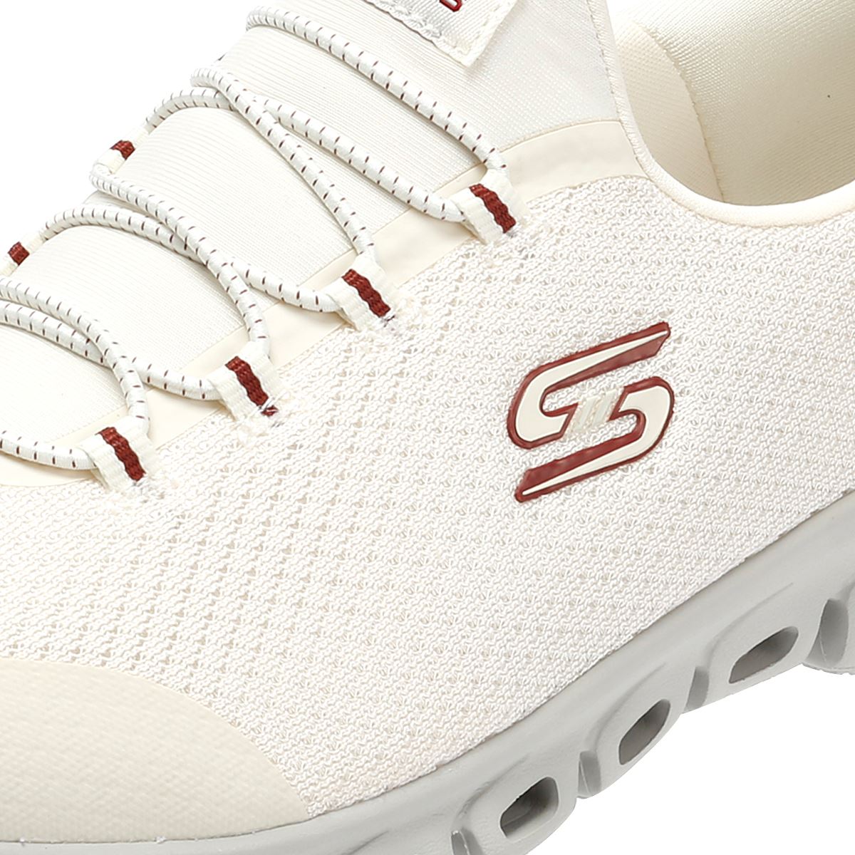 Skechers Slip-Ins Glide Step Vibey Mesh Women's White Trainers