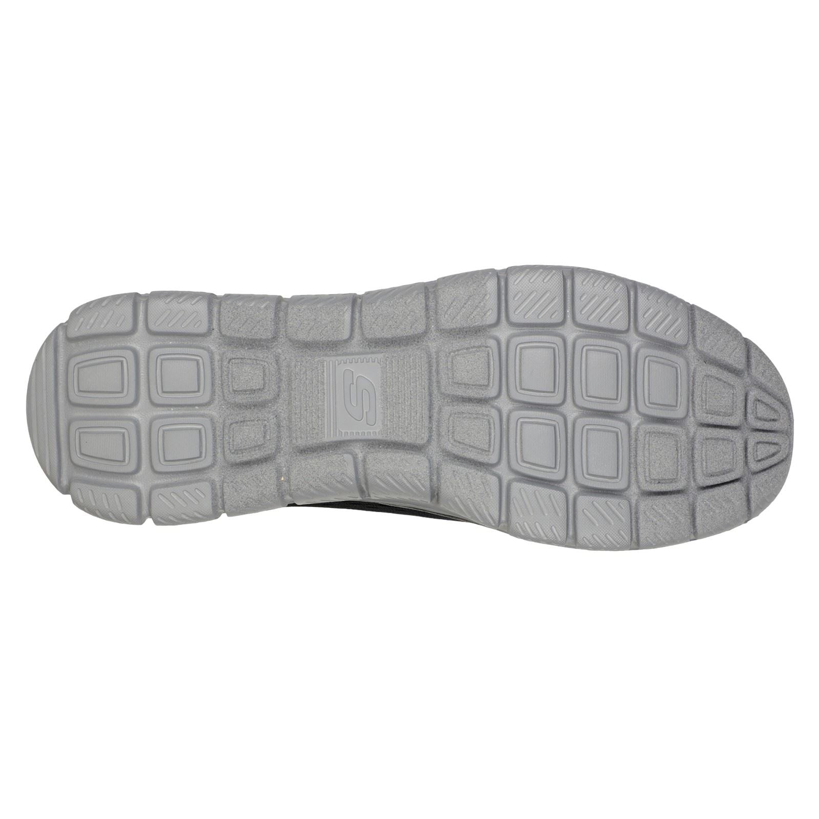 Skechers Track - Ripkent Textile Men's Black/Charcoal Trainers