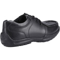 Hush Puppies Mackenzie Leather Boys's Black Lace-Up Shoes