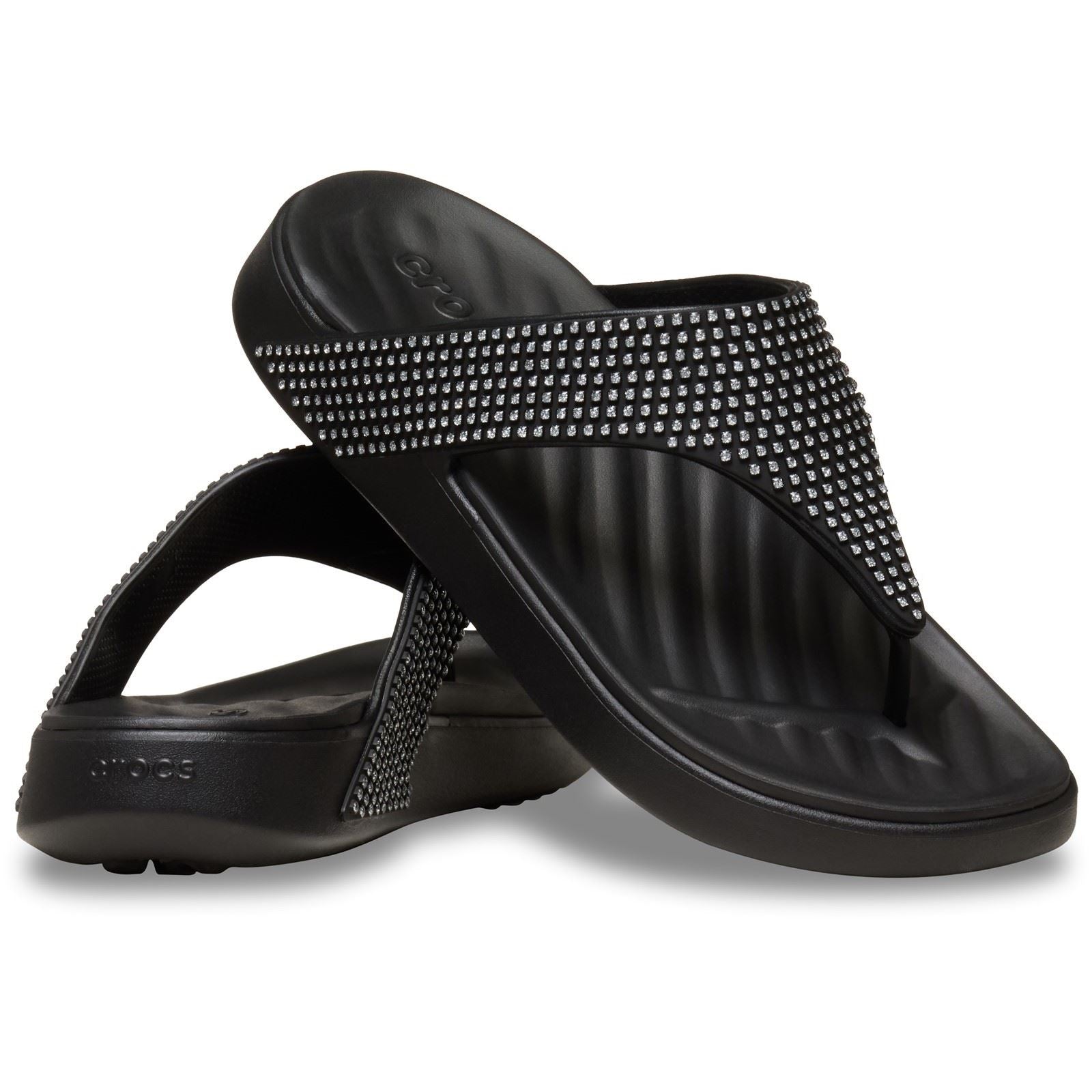 Crocs Getaway Triangle EVA Women's Black Sandals