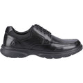 Hush Puppies Hugh Leather Men's Black Lace-Up Shoes