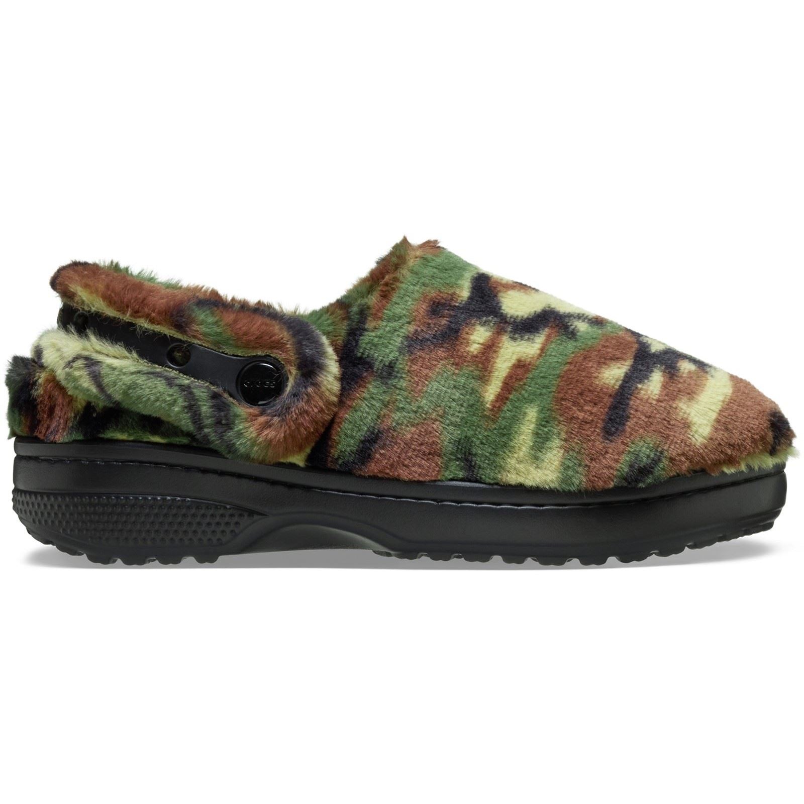 Crocs Classic Unfurgettable Clog Polyester Blend Men's Army Green Clogs