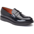 Base London Sid Leather Men's Black Loafers