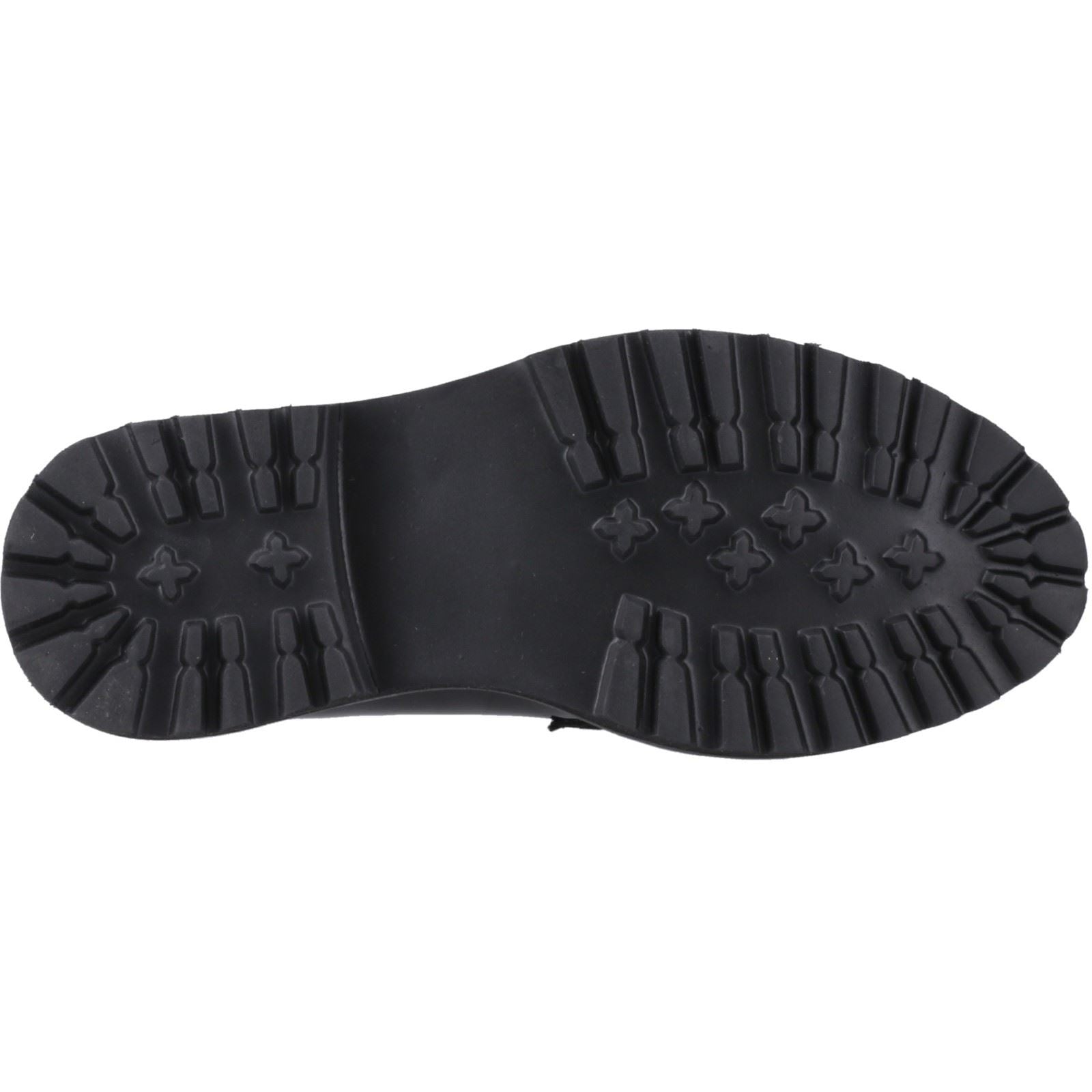 Hush Puppies Grazia Leather Girls's Black Loafers