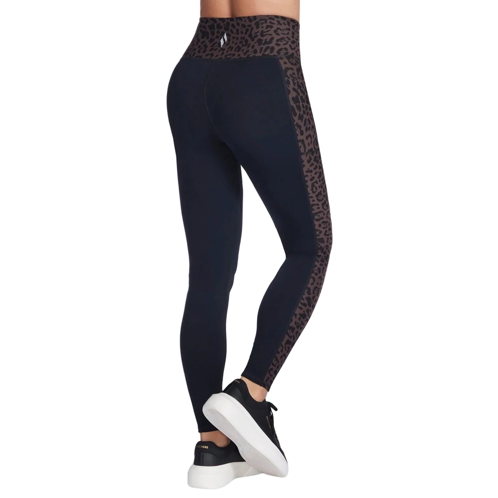 Skechers Performance GO WALK Cheetah Legging Nylon Women's Sports Leggings