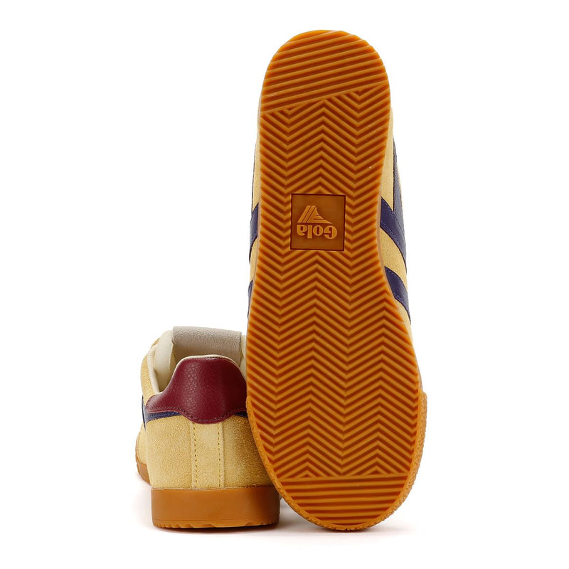 Gola Elan Suede Women's Pollen/Cerise Trainers