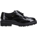 Hush Puppies Gabi Lace Up Leather Girls's Black Brogues